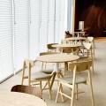 Qanvast Showroom - OUE Gallery | Product Seen: [Pablo Dining Table – Dia800 & Athena Side Chair]